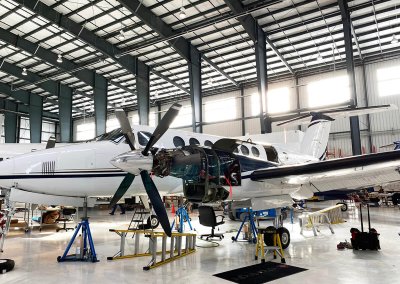 structure inspection in progress